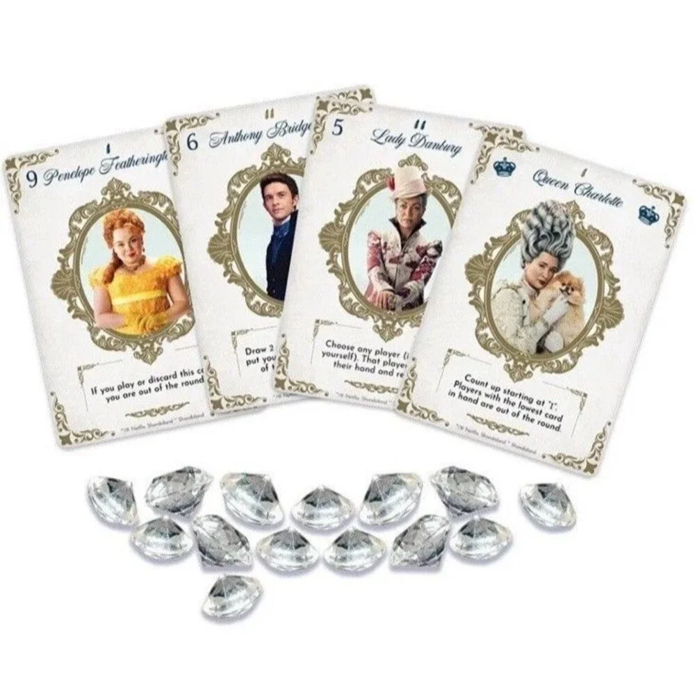 Bridgerton Love Letter Card Game w/ Diamonds & Bag Z-Man Games ZLL05 Family